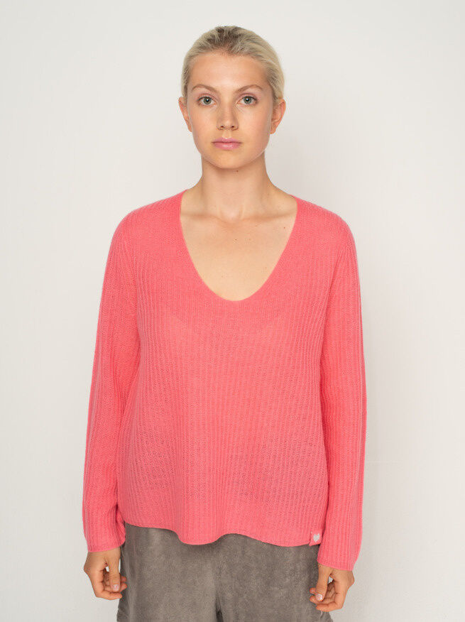 Kaschmir Pullover V-Ausschnitt