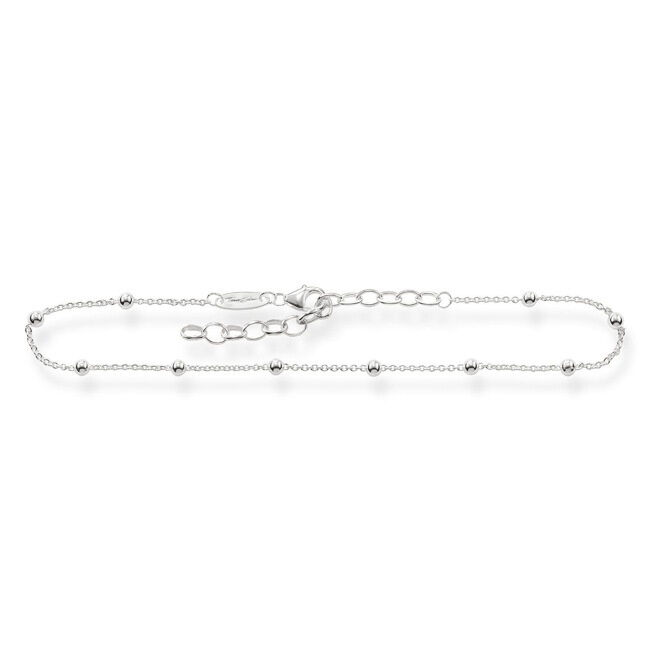 Thomas Sabo Damen Fußkette Kugeln 925 Sterling Silber AK0002-001-12-L27v