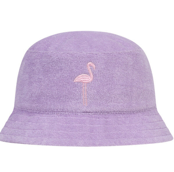 Bucket hat flamingo flieder