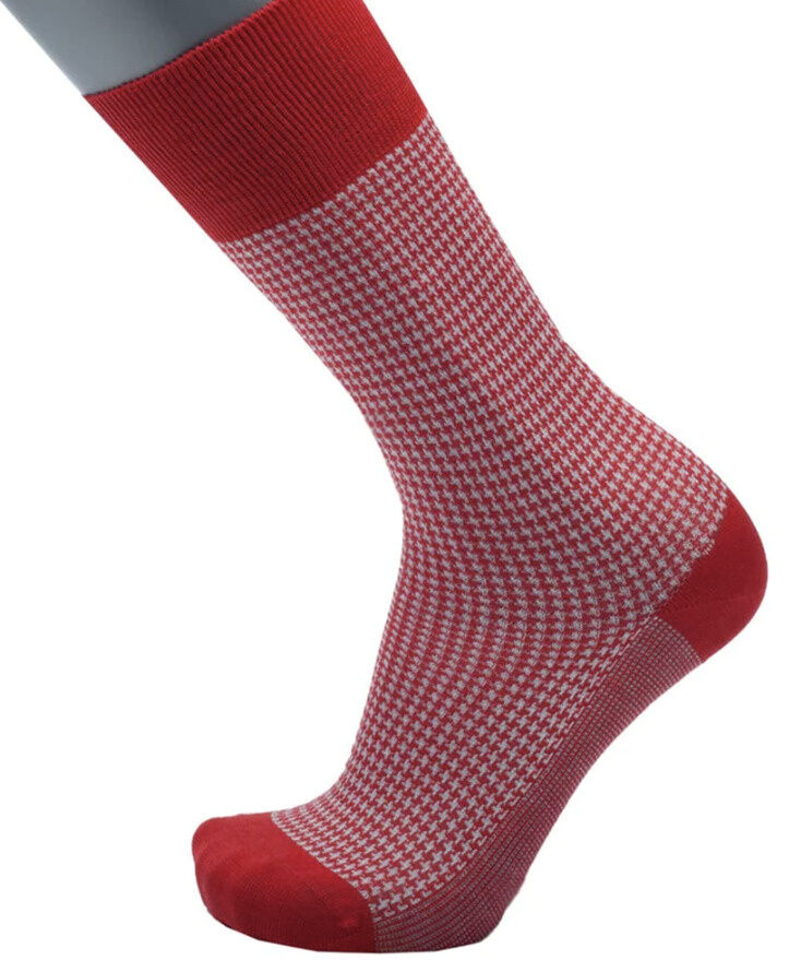 TRENDY HOUNDSTOOTH SOCKEN