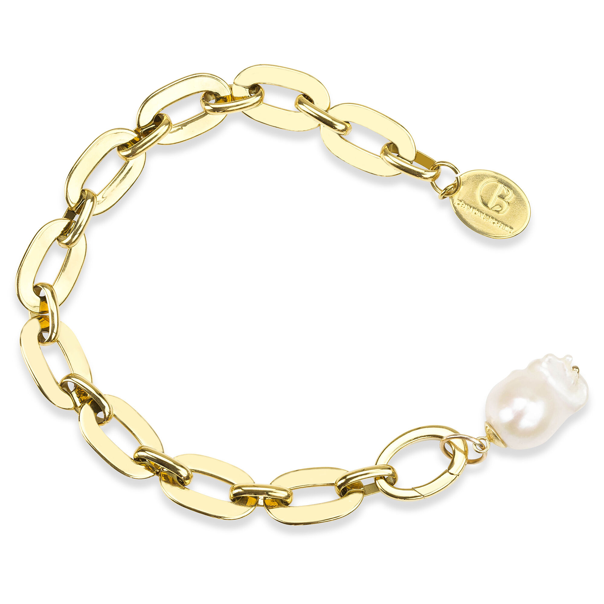 99c6453571f613f147f6056c1a6abb1366c154d4_MS_0010301_004_image_2_64354c5c591a3 Armband "Rishi" Gliederkette mit Barock-Perlen-Anhänger