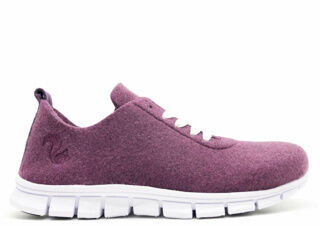 thies ® PET Sneaker grape | vegan aus recycelten Flaschen