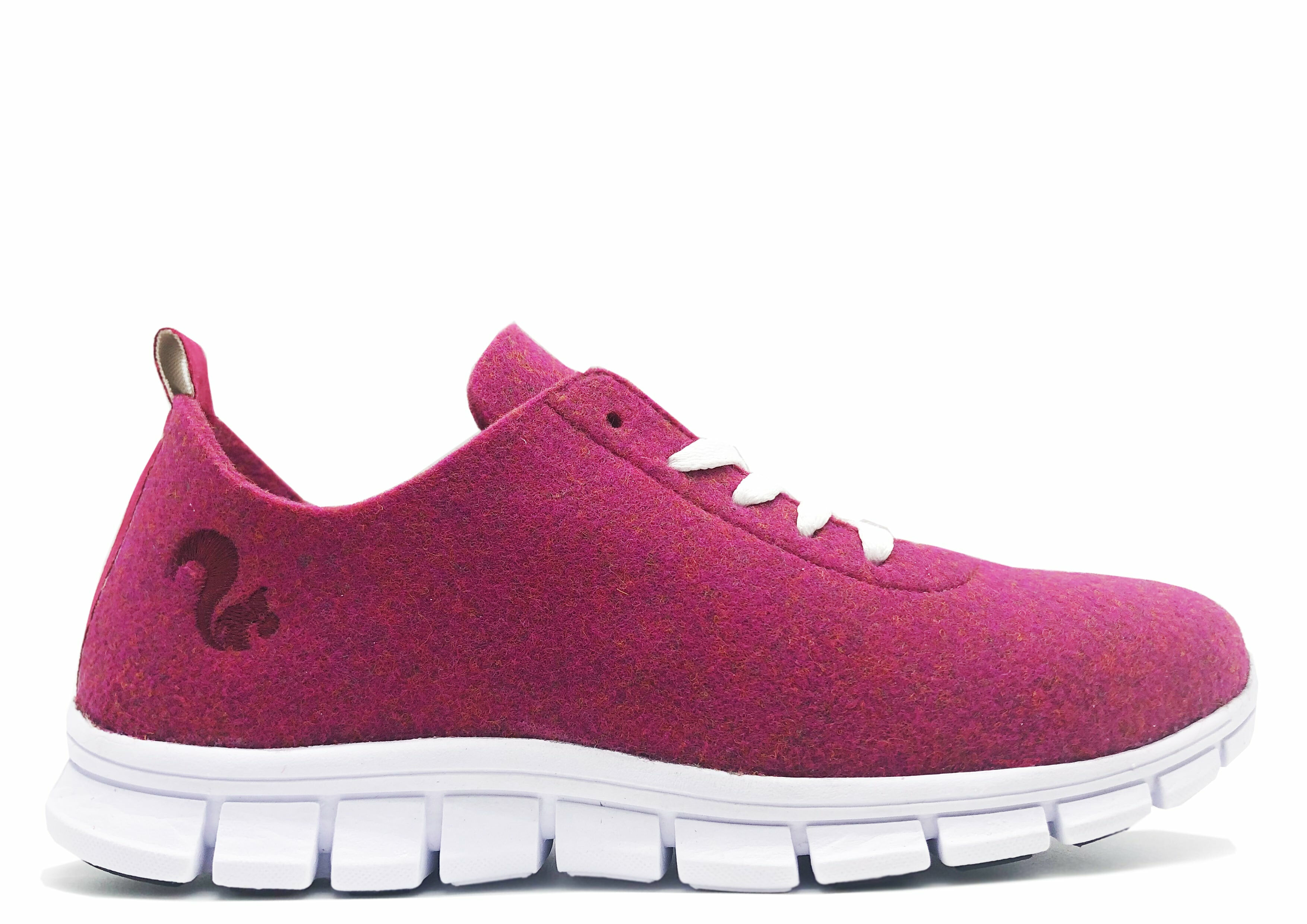 thies ® PET Sneaker fuchsia | vegan aus recycelten Flaschen