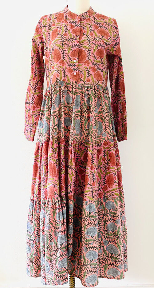 Pink City Flower Dress