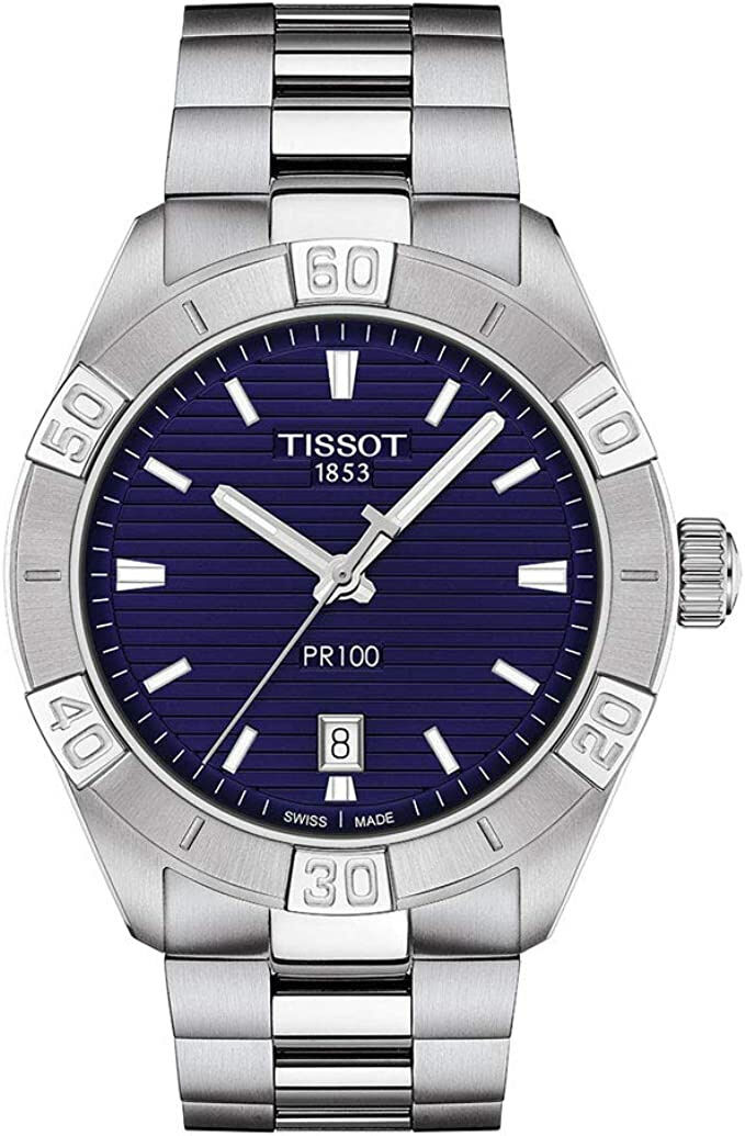 Tissot Herren Quarzuhr Sport PR 100 Blau T101.610.11.041.00