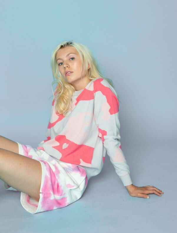Kaschmir Pullover Camouflage