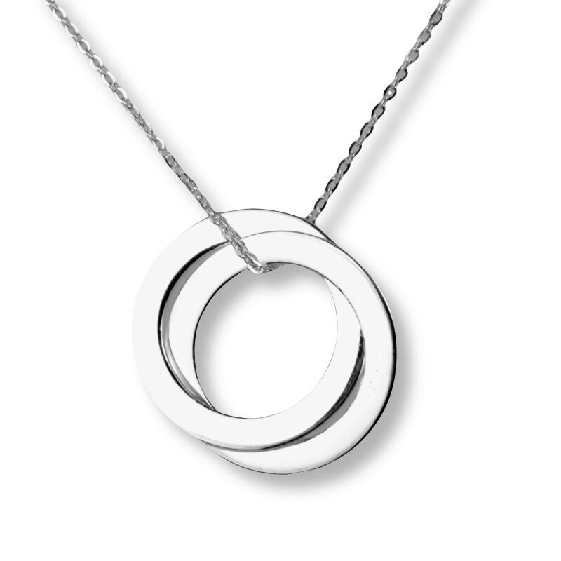 Beka & Bell Family Kette zwei Ringe Silber SW10708.2