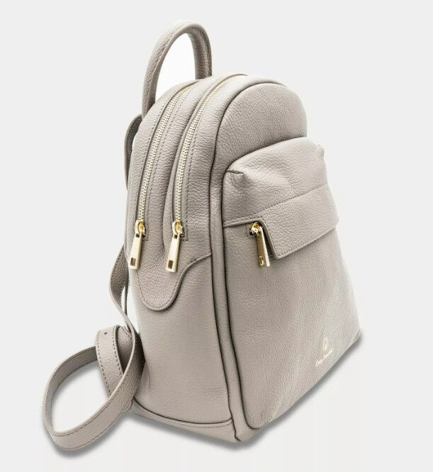 ALL IN Rucksack taupe Kalbsleder