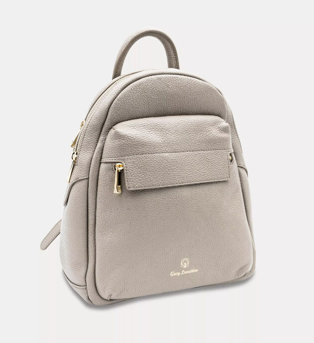 ALL IN Rucksack taupe Kalbsleder